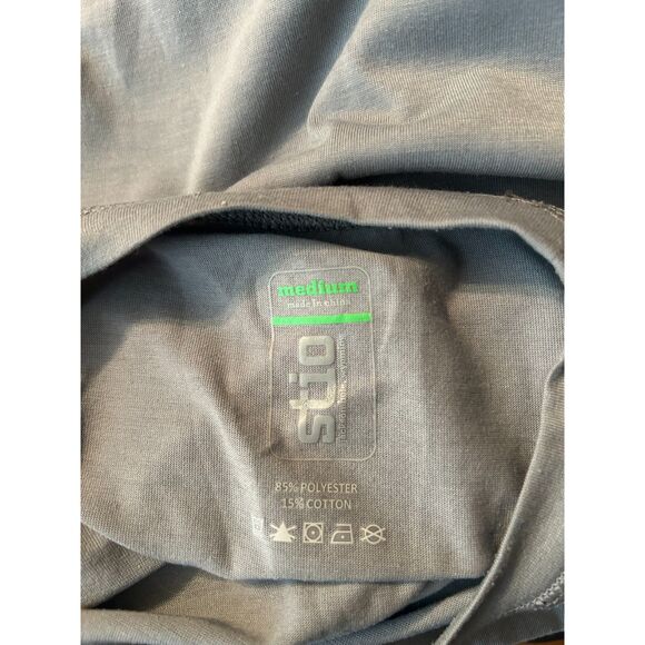 Stio Shirt Gray Acorn Medium Preppy Casual Hiker Trekker Trail Outdoors Mens - Picture 4 of 4